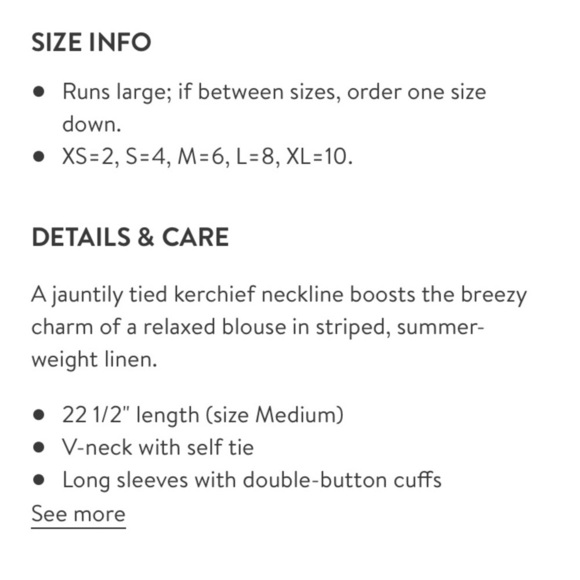 Frame Linen Top - Picture 6 of 6